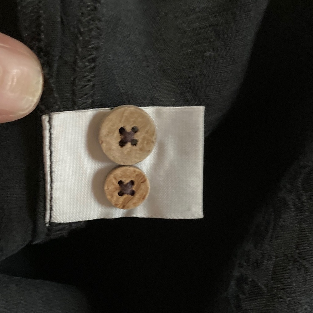 Tommy Bahama Silk Camp Shirt in Black - Picture 13 of 13